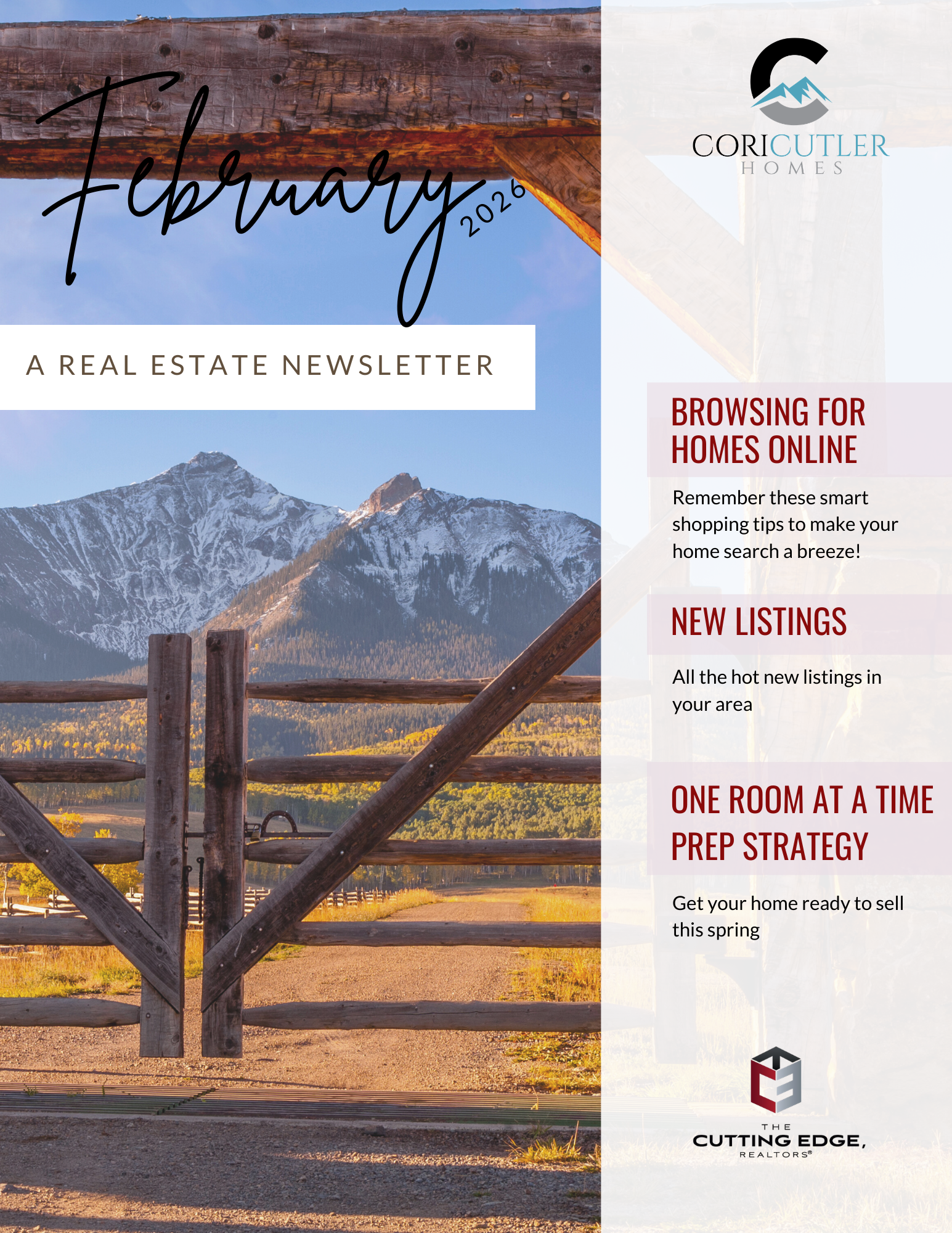 Cori Cutler February 2026 Newsletter
