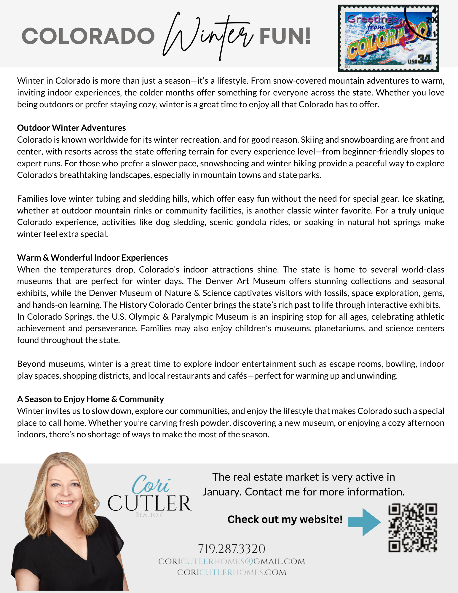 Cori Cutler Homes January 2026 RE Newsletter page 4